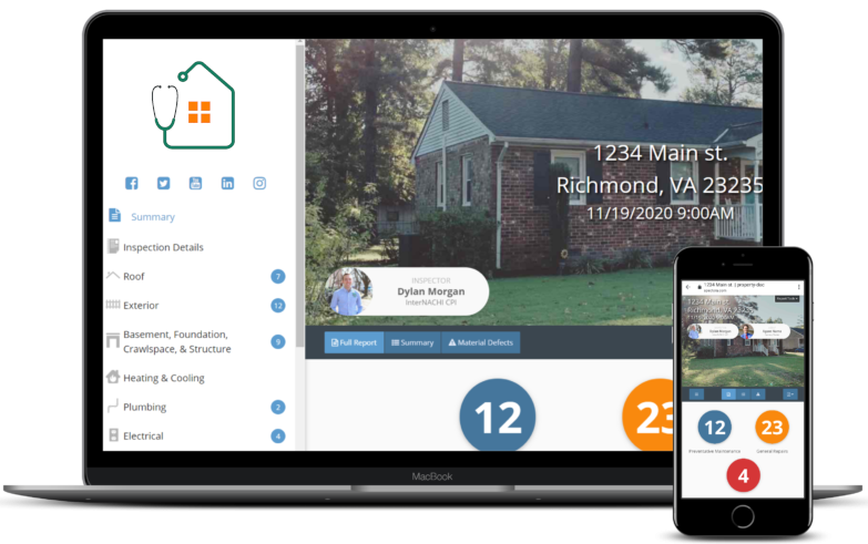 Property Doc's public sample inspection report
